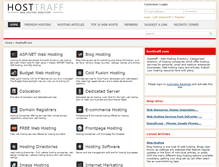 Tablet Screenshot of hosttraff.com